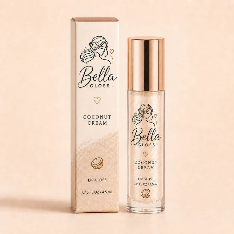 Bella Gloss Coconut Cream Lip Gloss